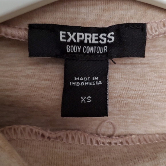 Express Body Counture Long Sleeve Shirt (size xs) - Picture 2 of 3